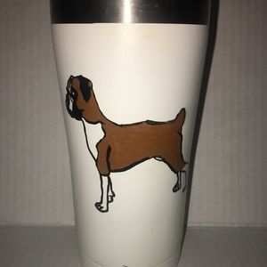 Ozark Trail Tumbler With Hand Painted Boxer